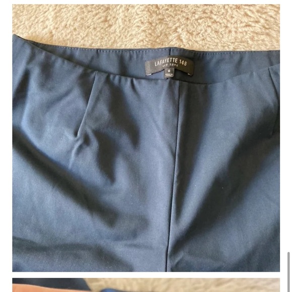 Lafayette 148 cropped bleaker pant - Picture 2 of 4